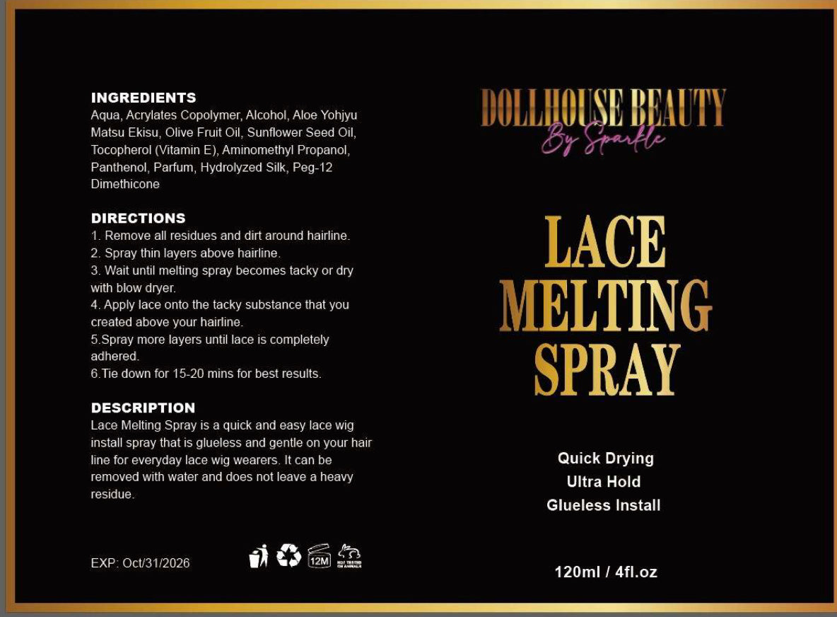 Wig Lace melting Spray