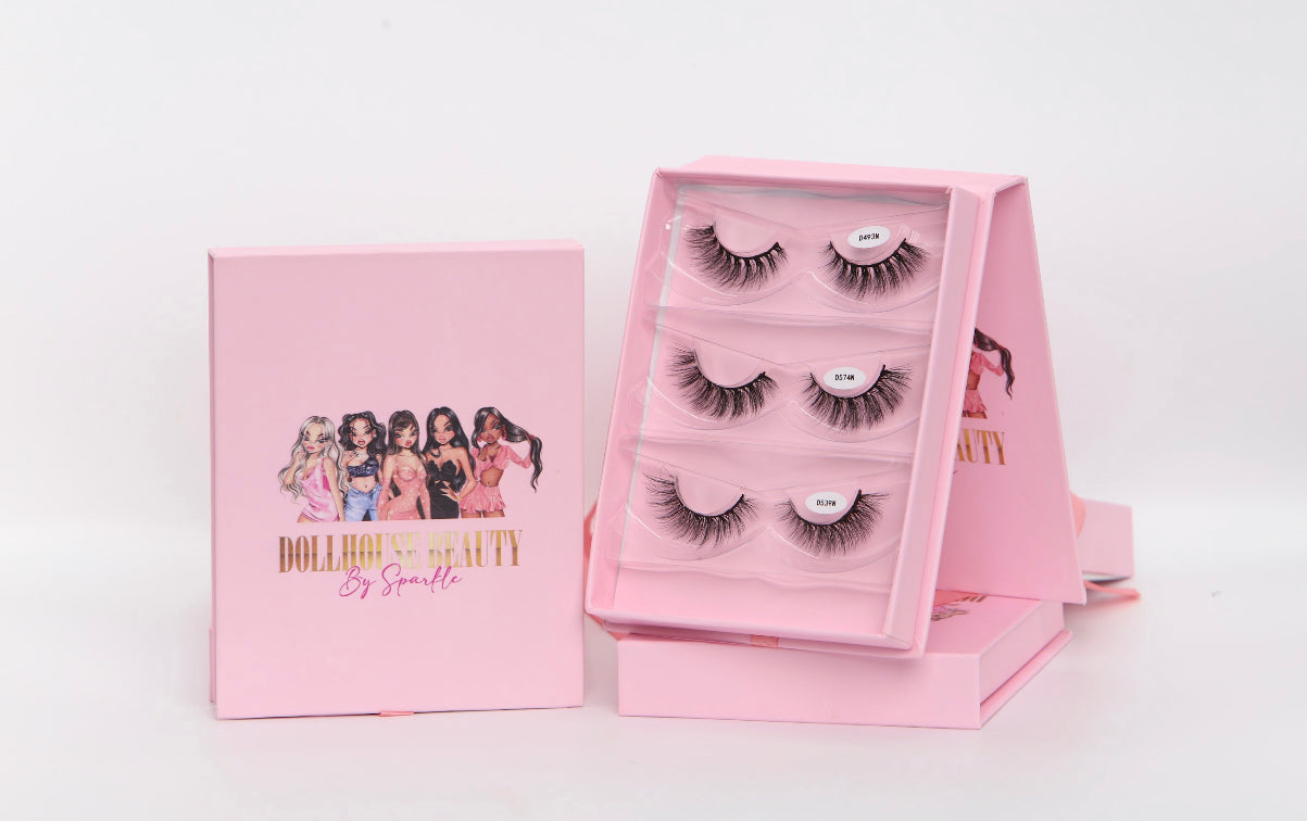 3 Pack Mink Eyelash